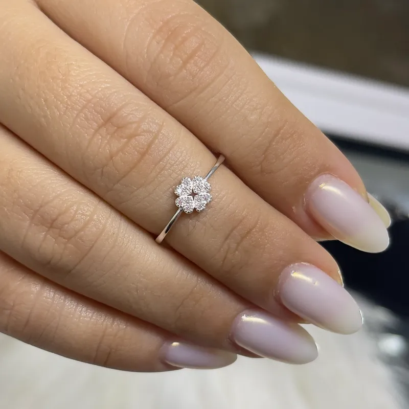 Anillo original trébol