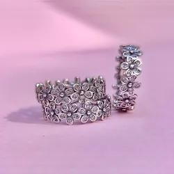 Anillo Pandora  Corona de margaritas 