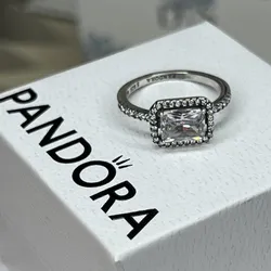 Anillo Pandora cuadrado