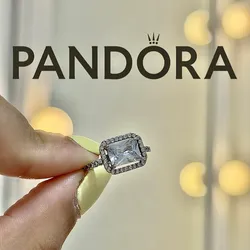 Anillo Pandora cuadrado