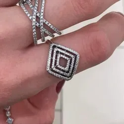 Anillo Pandora Rombo 