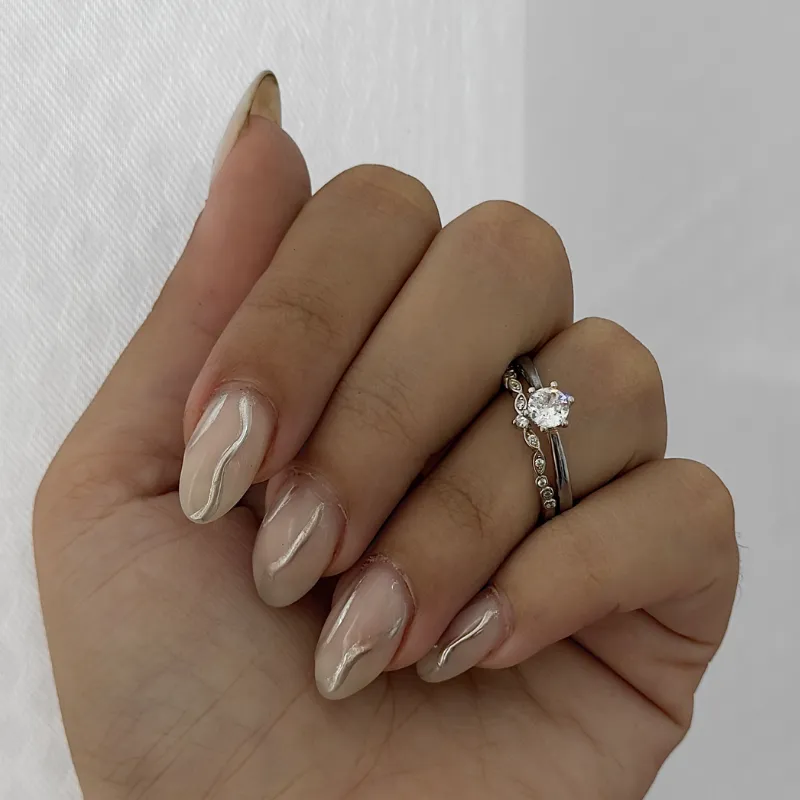 Anillo sencillo destellos