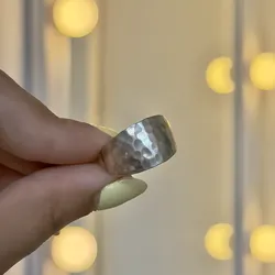 Anillo textura marina