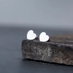 Aretes artesanales corazones 