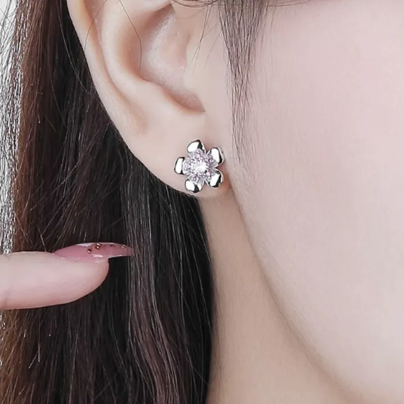 Aretes de flores originales 