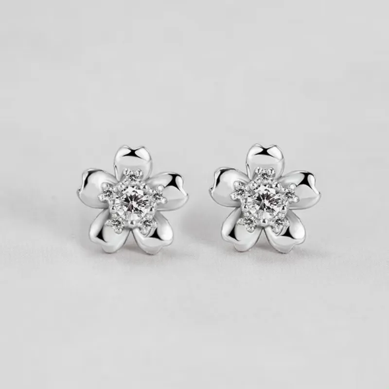 Aretes de flores originales 