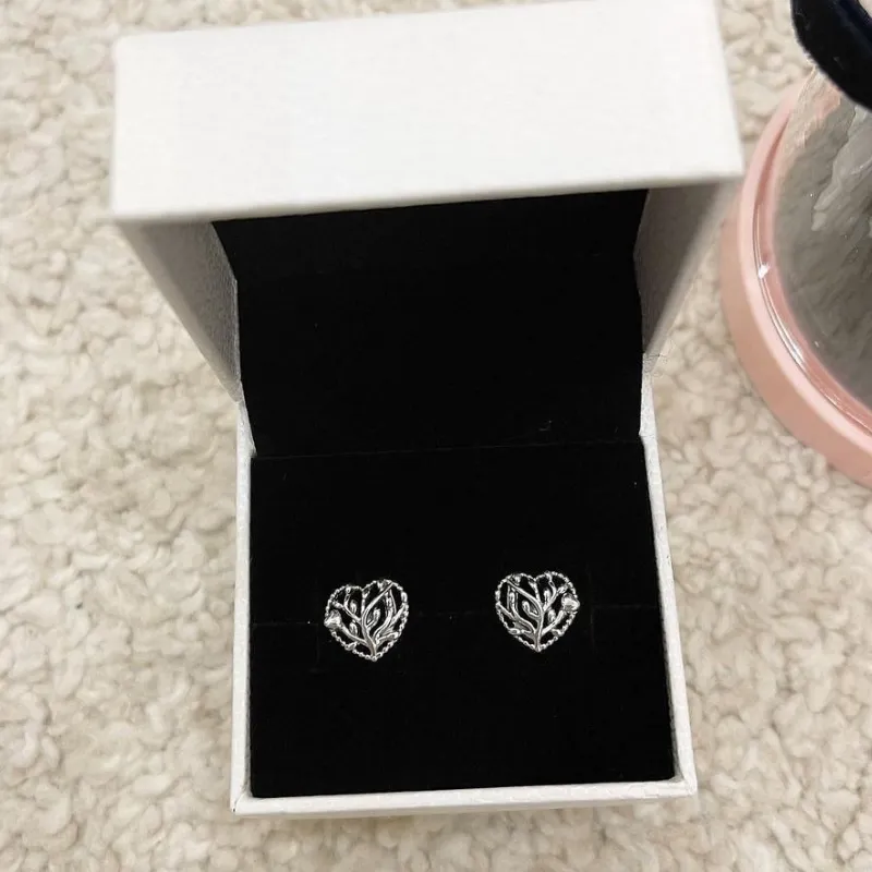 Aretes de Pandora árbol de la vida