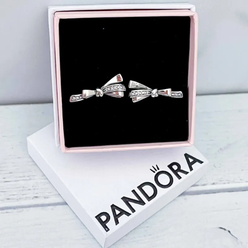 Aretes lacito Pandora
