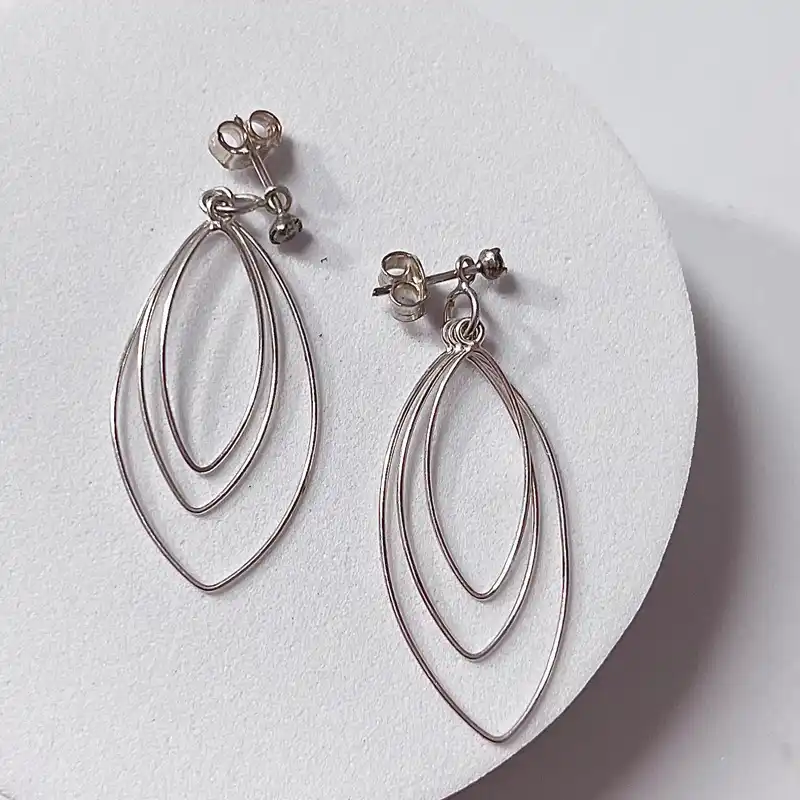 Aretes originales largos