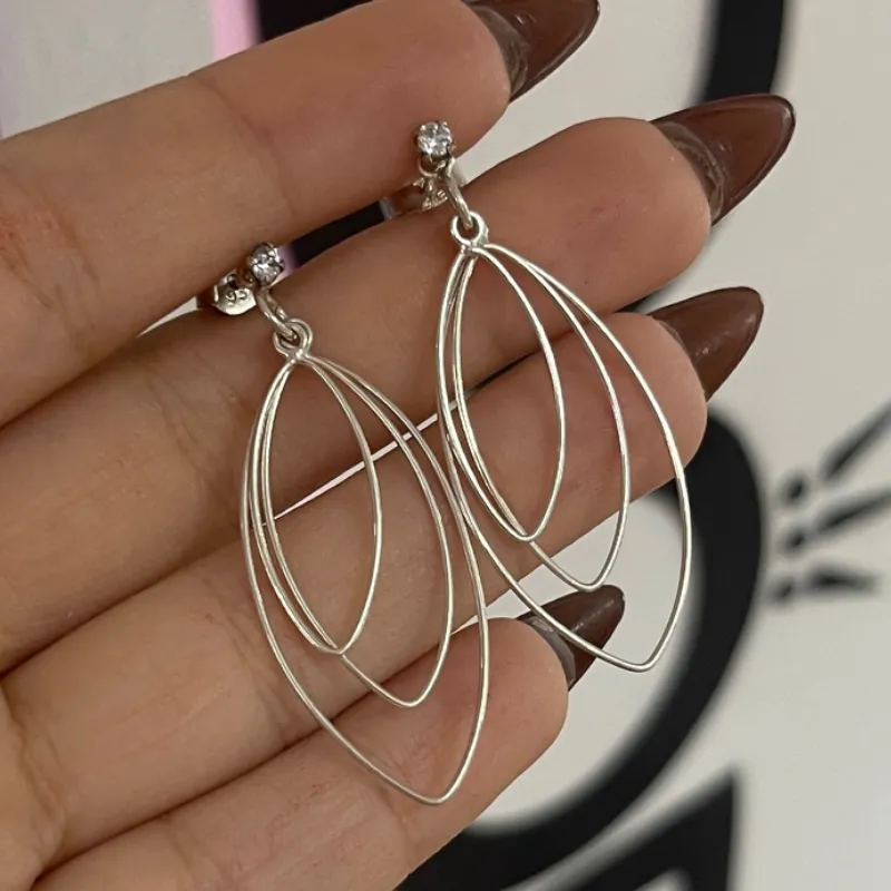 Aretes originales largos