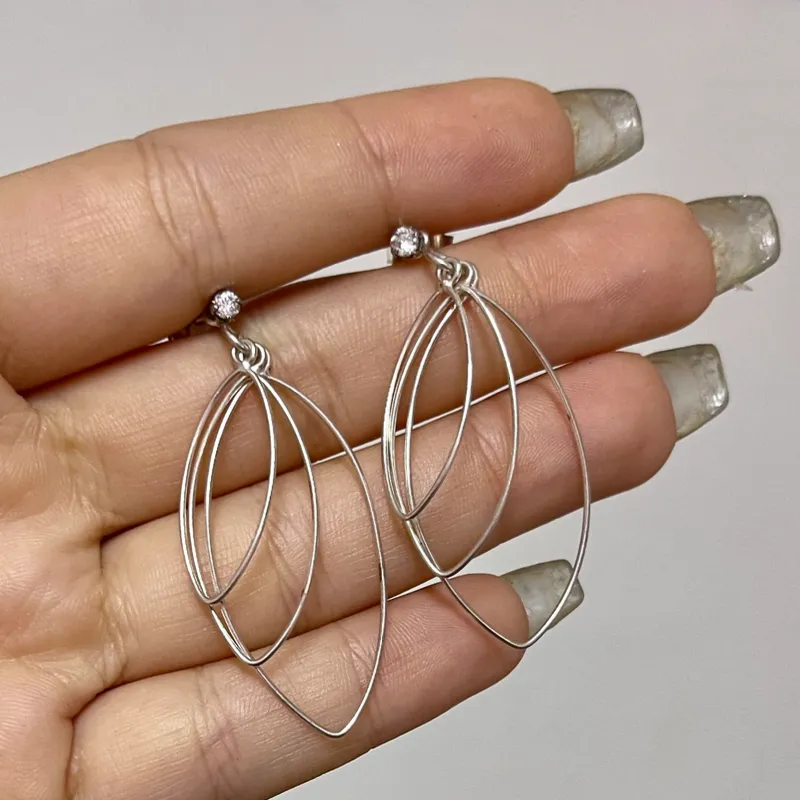 Aretes originales largos