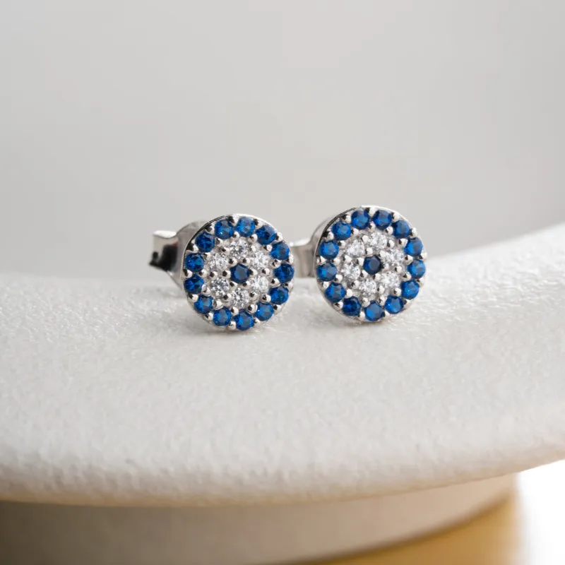 Aretes originales ojo turco