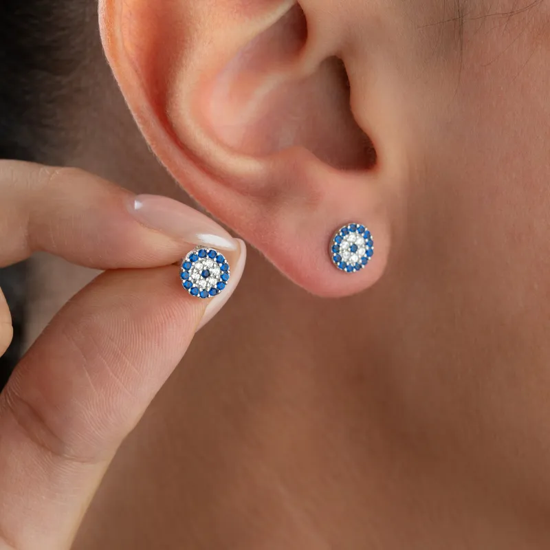 Aretes originales ojo turco