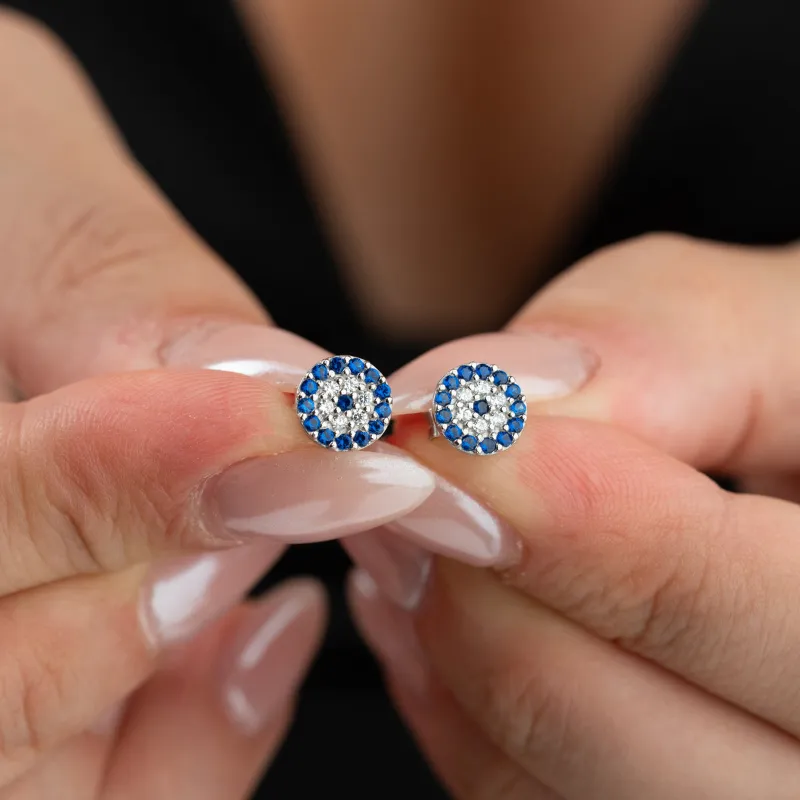 Aretes originales ojo turco