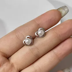 Aretes originales perla de cultivo