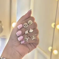 Aretes originales sencillos