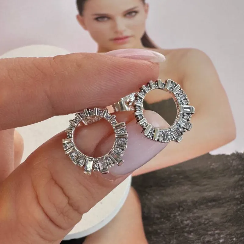 Aretes Pandora Alo en Pedrería 