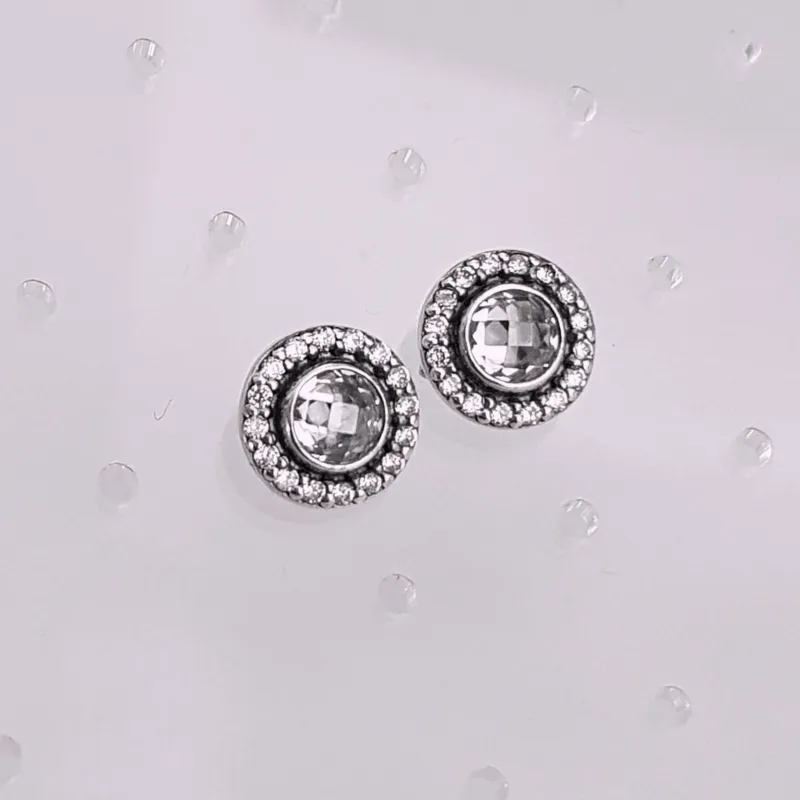 Aretes Pandora Aro Cristal