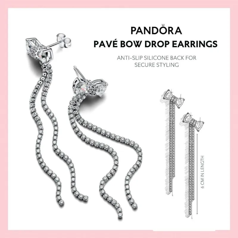 Aretes Pandora Elegance Circon 
