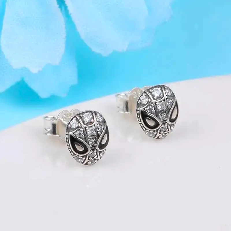 Aretes Pandora Spider Man