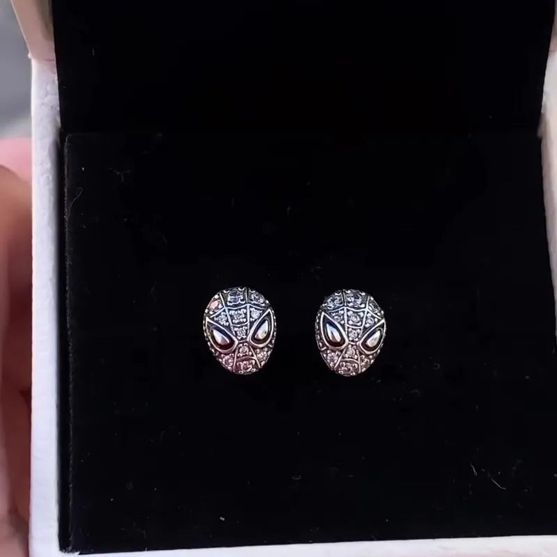 Aretes Pandora Spider Man