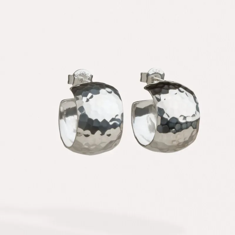 Argollas con textura originales