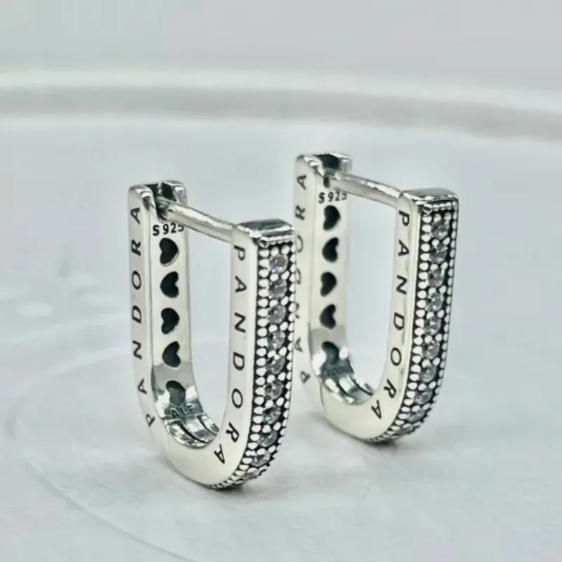 Argollas en herradura Clásicas Pandora