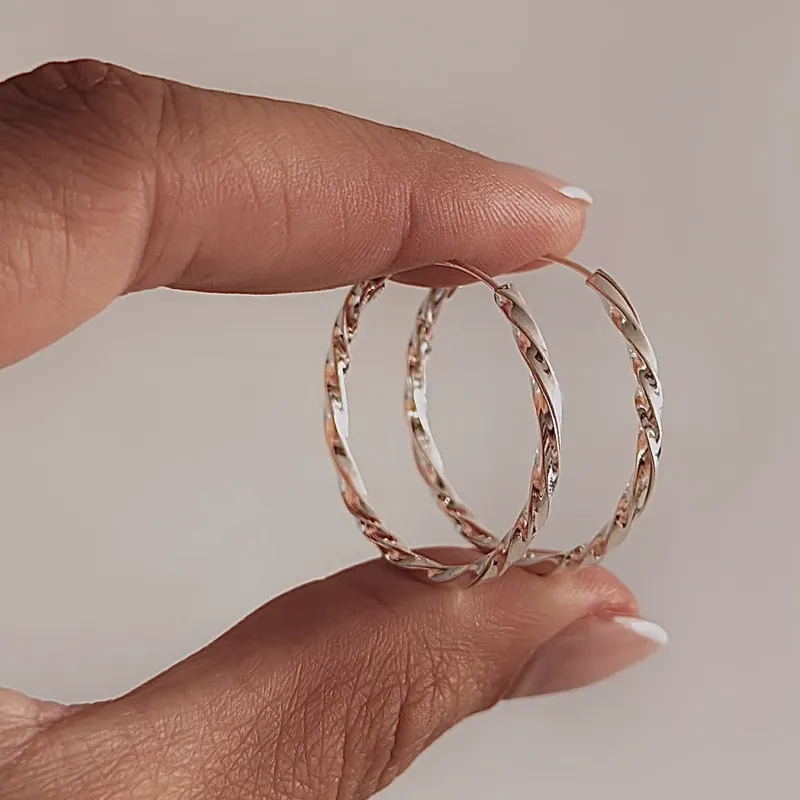 Argollas originales torcidas 