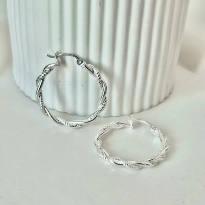 Argollas originales trenzadas 