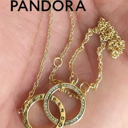 Cadena aro doble de Pandora 