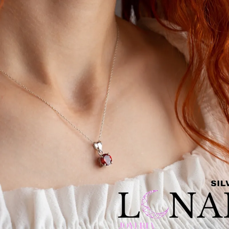Cadena de perla naranja 