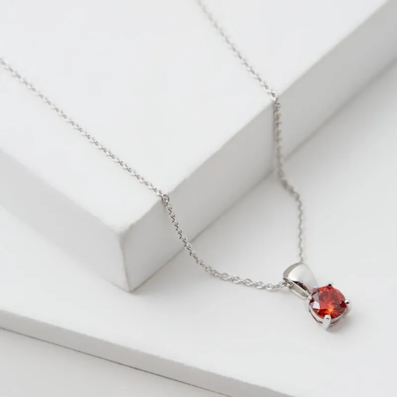 Cadena de perla naranja 