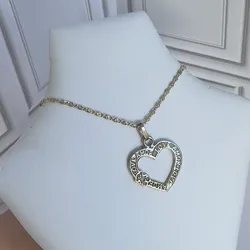Cadena dije corazón 