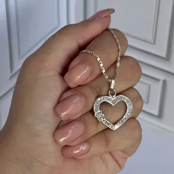 Cadena dije corazón 
