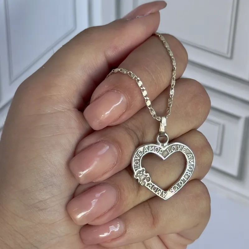 Cadena dije corazón 