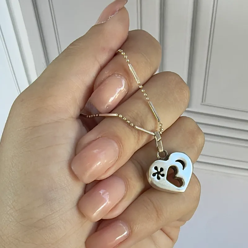 Cadena dije corazón