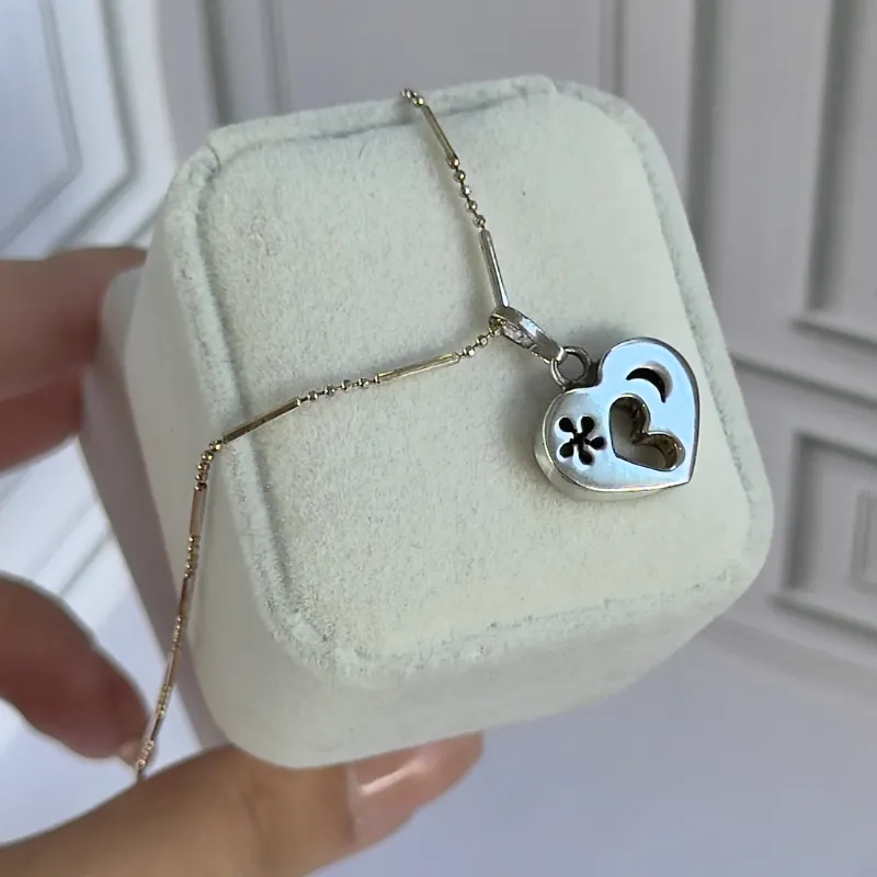 Cadena dije corazón