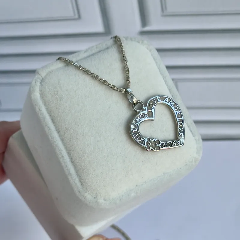 Cadena dije corazón 