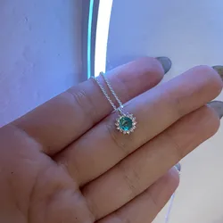 Cadena dije perla verde