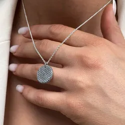 Cadena Pandora Aro Pavé