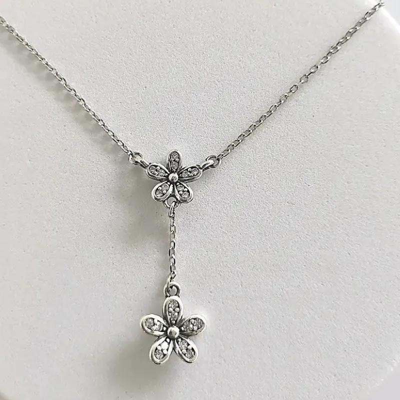 cadena Pandora florecitas 