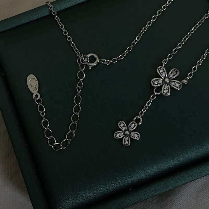 cadena Pandora florecitas 