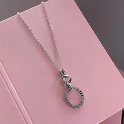 Cadena Pandora Nudo corazón 