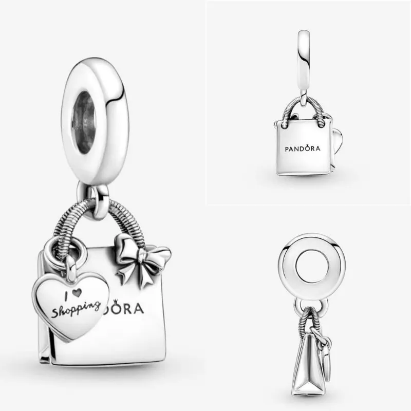 Charm bolsa de compras Pandora 