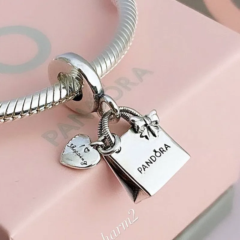 Charm bolsa de compras Pandora 