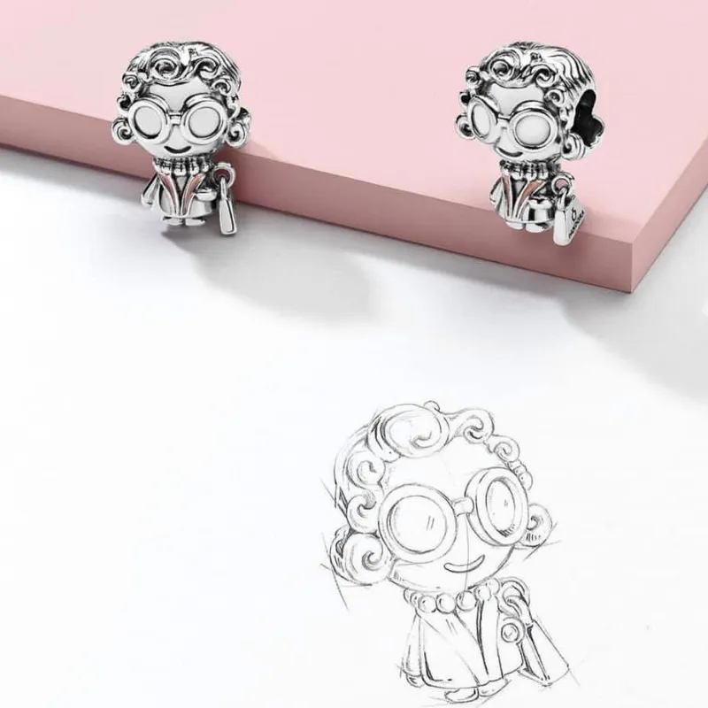 Charm de plata abuelita