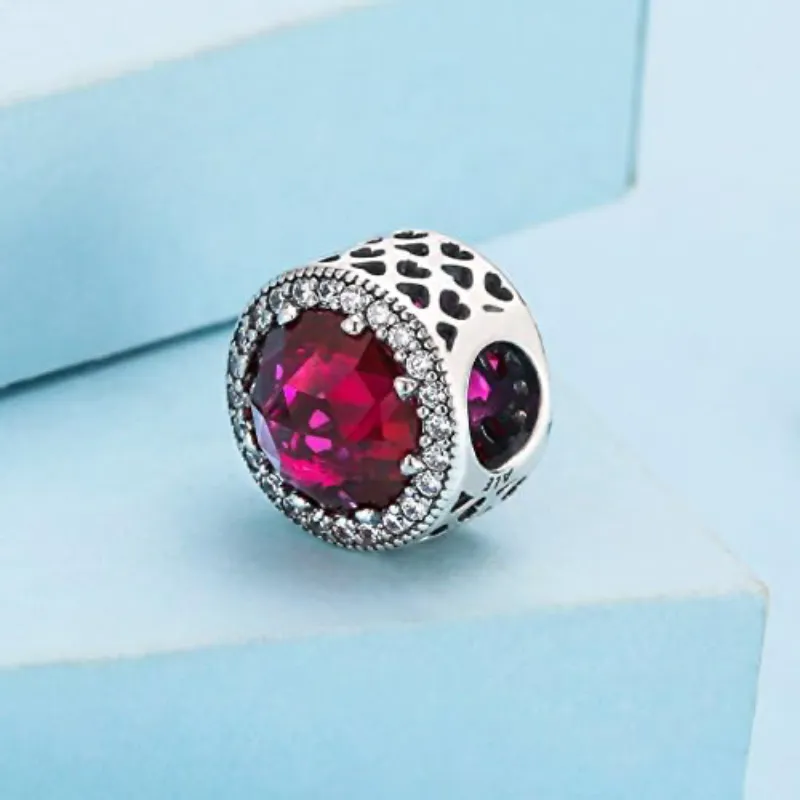 Charm destello rojo