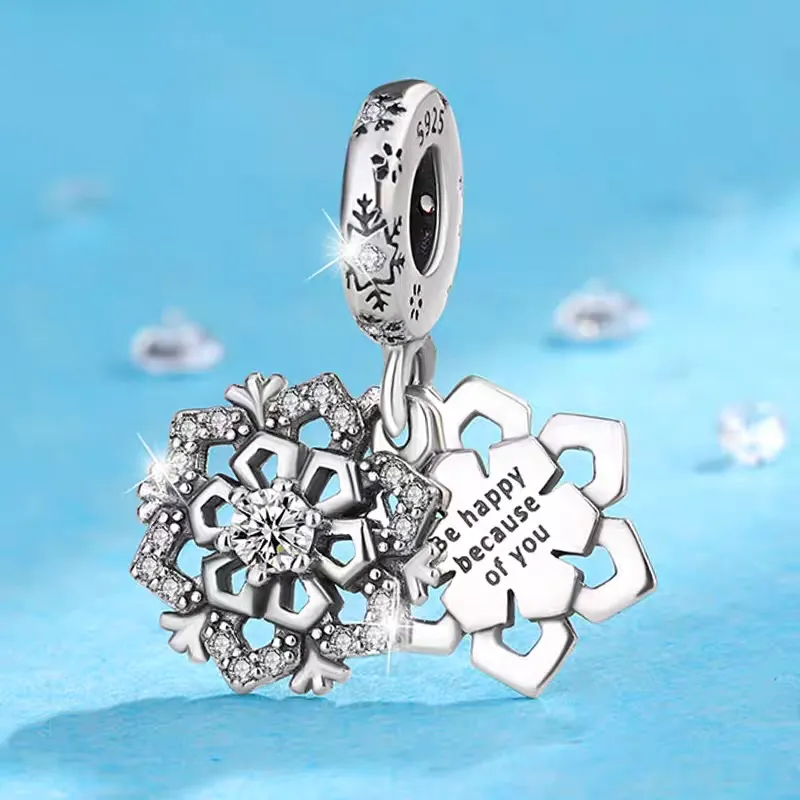 Charm original copo de nieve 