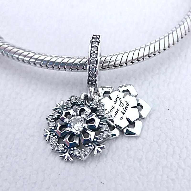 Charm original copo de nieve 