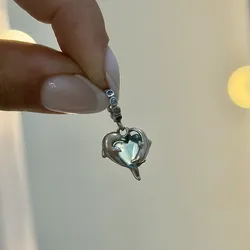 Charm pareja de delfines